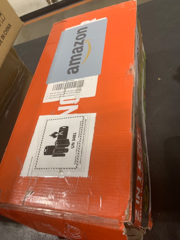 Photo 1 of VARSK 20V 12" Cordless String Trimmer, 2 in 1 Trimmer and Edger with Auto Line Feed, 2 X 2.0Ah Batteries/1 X Fast Charger/6 X Bonus Spools Included, for Lawn, Garden, Yard, etc