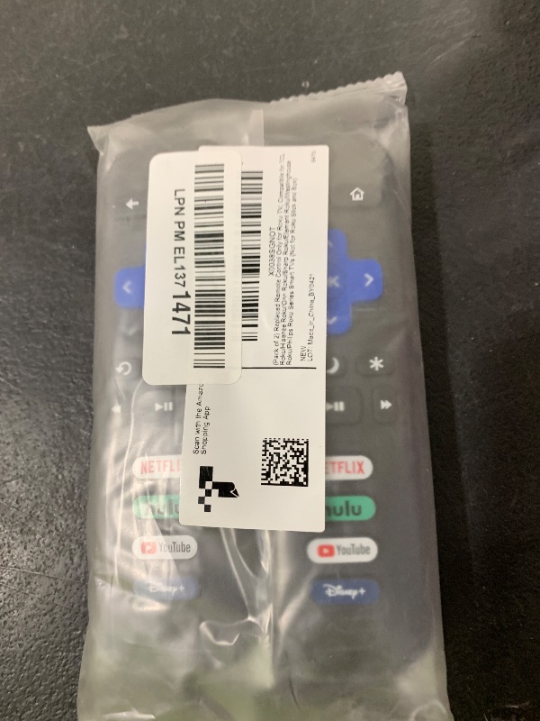 Photo 1 of (Pack of 2) Replacement-Remote-Control for Roku-TV,Compatible for TCL Roku/Hisense Roku/Onn Roku/Philips Roku Smart TVs(Not for Roku Stick and Box)