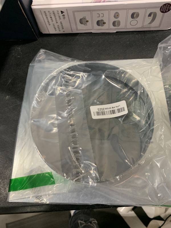 Photo 1 of ECOPRO VENT 8" Inch Duct Connector Flange - Galvanized Steel - HVAC Connector, Round Straight or Flex Pipe Flange for Efficient Airflow in Residential and Commercial Systems
