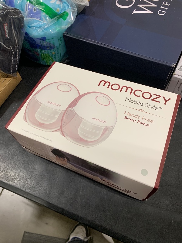 Photo 1 of Momcozy Double Breast Pump?Compact, Quiet & Hands-Free?Ash