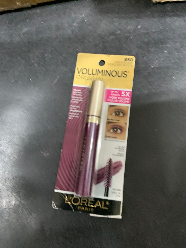 Photo 1 of Maybelline Volum' Express Colossal Washable Mascara Makeup, Volumizing, Glam Black, 1 Count