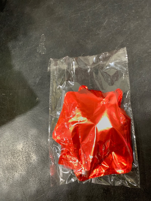 Photo 1 of 5pcs/lot Mini 5 Inch Star Heart Shape Aluminum Foil Balloons Inflatable Balloons Wedding Birthday baby shower Party Flower Cake Decoration (5pcs 5 inch Red Star)