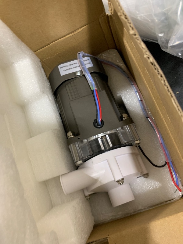 Photo 1 of S-0730 Ice Machine Motor for Hoshizaki Ice Machine, Pump Assy Motor for Hoshizaki Ice Maker KM-1200S KM-1300S KM-1600S, Come with Capacitor and 16in Cable & Plug
