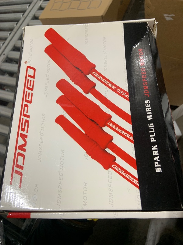 Photo 1 of JDMSPEED New HEI Spark Plug Wires Set 90 to Straight Replacement for SBC BBC 350 383 400 454 V8