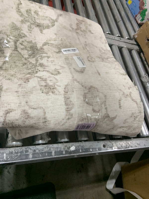 Photo 1 of Deerly Sage Green Rug 6x9 Area Rugs for Bedroom Nursery, Machine Washable Distressed Floral Living Room Rug, Neutral Traditional Oriental Non Slip Boho Large Indoor Carpet for Dorm Office Playroom