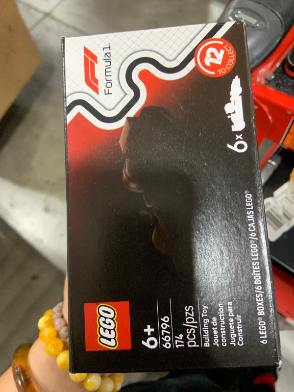 Photo 1 of LEGO F1 Collectible Race Cars 6 Pack - Building Set for Boys and Girls, Ages 6+ - Birthday Gift Idea for Racing Fans - Mystery Box with 6 Surprise F1 Model Cars - Great Travel Toy - 66796