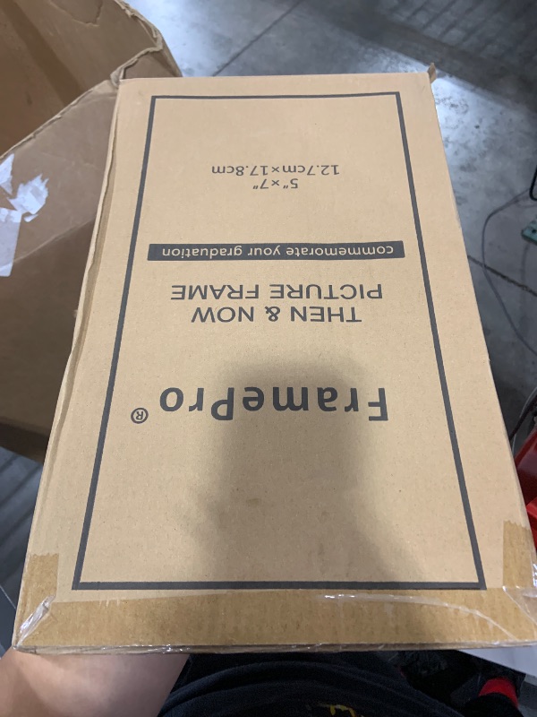 Photo 1 of GraduatePro Then and Now Graduation Picture Frame, HD Real Glass -Double 5x7 Photo Frame, Graduation Theme Picture Frame for Graduation Decorations 2025