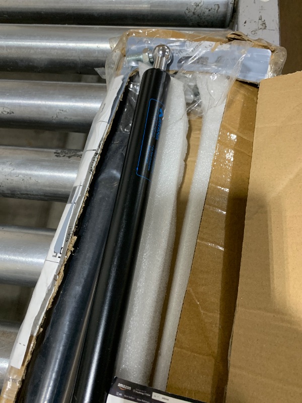 Photo 1 of ARANA 30 inch 150 LB Gas Prop Struts Shocks with L Mounting Brackets, 2 Pcs 30" 150 Pound Lift-Support Gas Springs for Heavy Duty RV Storage Box Trap Door Floor Hatch (Very Strong for 135-165lb Lid)