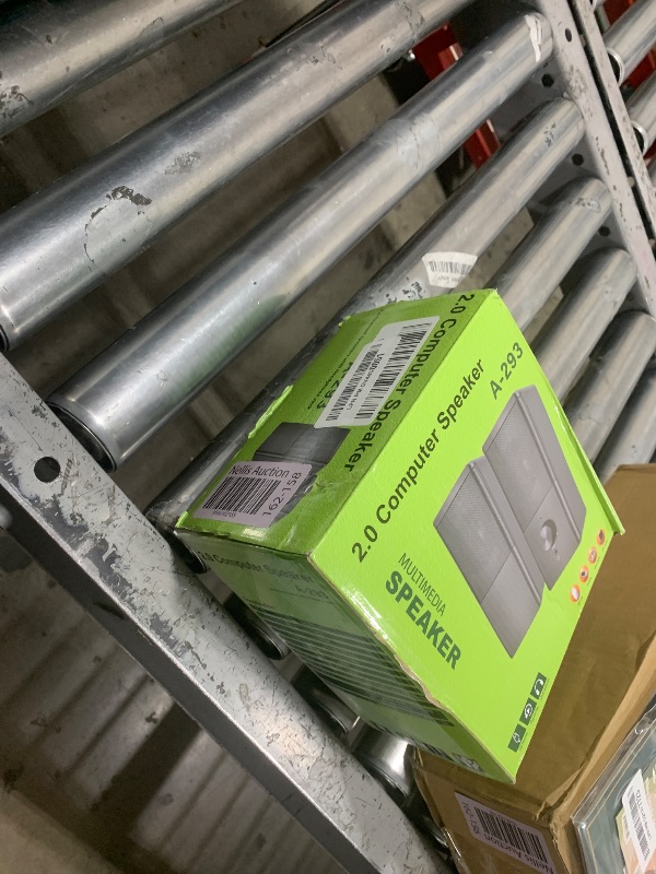 Photo 1 of ROSON Computer Speaker, Compact Size Speaker with Headphone Jack, Enhanced Bass and Volume Control, Stereo 2.0 USB Powered 3.5mm Aux Multimedia Speakers for Laptop/Desktop/Tablets/Phone