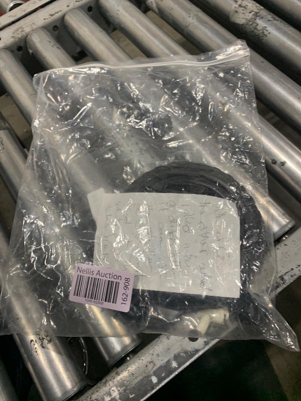 Photo 1 of JECOMPRIS 2pcs Black Shopping Cart Wheels Replacement Plastic Foldable Utility Trolley Wheels Grocery Cart Rolling Wheels, 17.00X17.00X3.50CM, 62S30OSFI8416C17BQTHBC24
