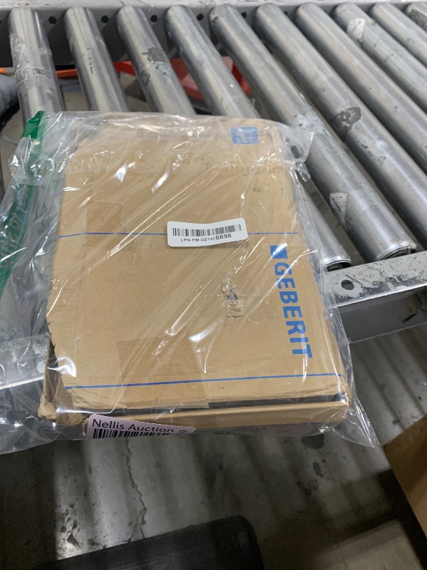 Photo 1 of Geberit G115882KJ1 Sigma 20 Dual Flush 1.6 / .8 GPF Actuator Plate White/Polished Chrome