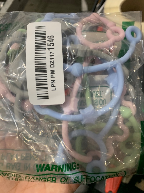 Photo 1 of Toy Straps for Baby,RTMOK Silicone Setpacifier Clip,Applies to Car Seat Toy,Teether Toy,High Chair,Stroller Accessories,Baby Toy Clips,Cribs,Rocking Chair