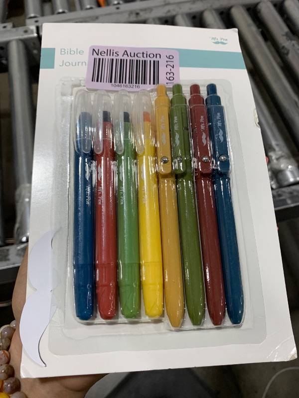 Photo 1 of Mr. Pen- Bible Highlighters and Pens, 8 Pack, Vibrant Gel Highlighters, Bible Highlighter No Bleed Through, Bible Highlighters No Bleed, Bible Journaling Kit, Black Gel Pens and Highlighters