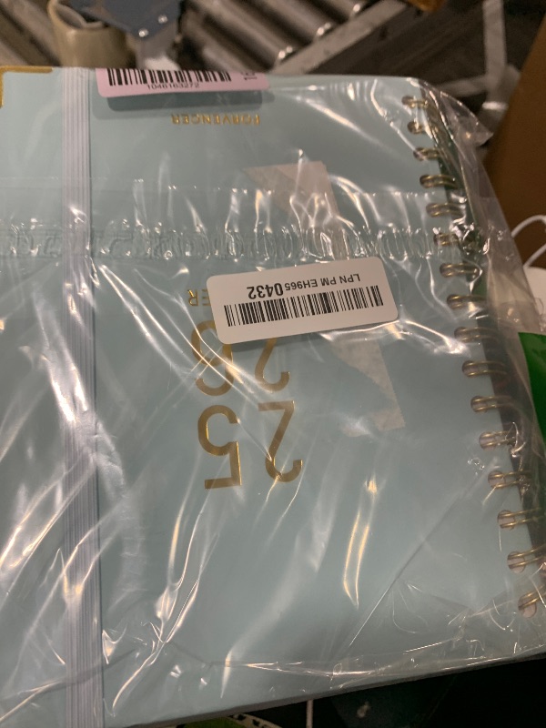 Photo 1 of Jul 2025 - Dec 2026 Planner, Forvencer Academic Planner 2025-2026, 18 Month Daily Planner, 6" x 8", Weekly & Monthly Agenda Book, Hardcover Calendar Book, School Supplies for Student Teacher, Blue