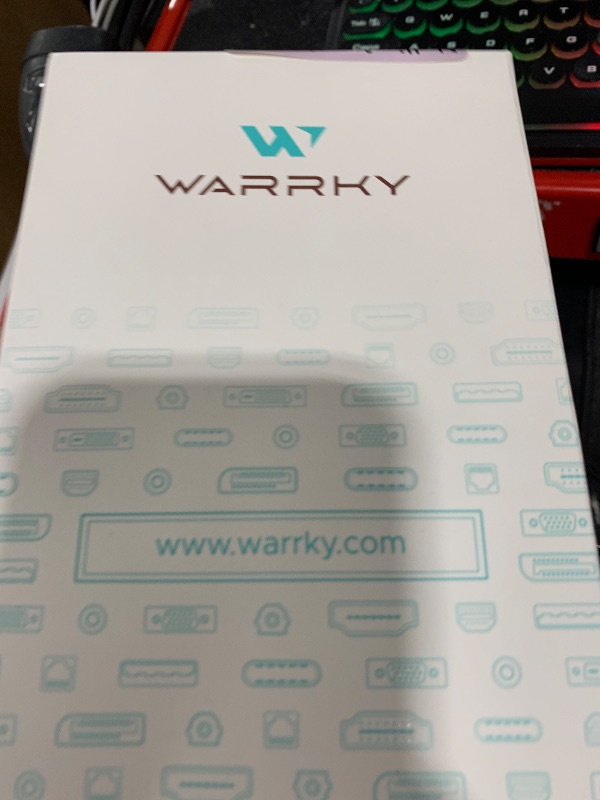 Photo 1 of WARRKY 4K DisplayPort to HDMI Cable [UHD, Metal Case, Nylon Cable] 6FT Unidirectional Display Port 1.2 Source to HDMI 1.4 Screen, DP to HDMI Compatible for Computer, NVIDIA, AMD, Dell, Lenovo, Monitor