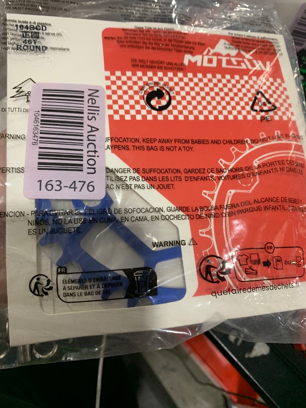 Photo 1 of YBEKI Pro-Grade 104BCD Chainring (30-52T) CNC 7075-T6 Aluminum Narrow-Wide MTB/Road Round Oval Bike Chainwheel | Shimano/SRAM 8-11 Speed Compatible | 573MPa Strength (Blue Round, 40T)