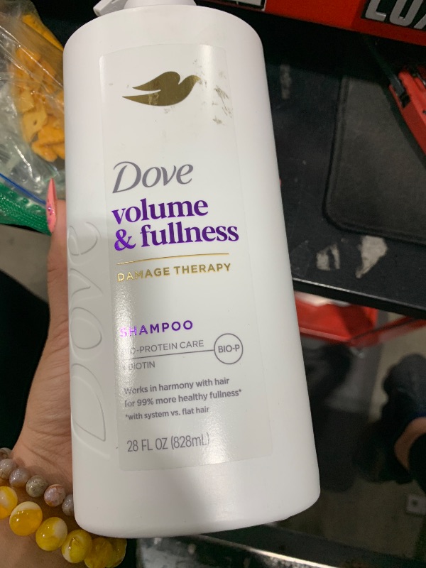 Photo 1 of Dove Shampoo Volume & Fullness for Fine, Thin Hair with Bio-Protein Care Technology and Biotin 28 Fl Oz