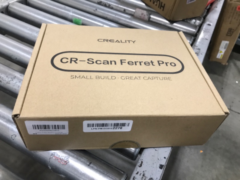 Photo 1 of CREALITY CR Scan Ferret Pro 3D Scanner, 0.1mm Accuracy Fast Full Color Scanning, Enhanced Anti Shake Tracking, Equipped with Wifi6 Wireless Bridge, Power Bank, Support Windows, Mac, Android, iOS