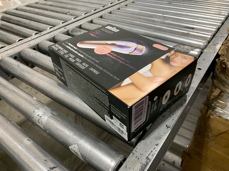 Photo 1 of Braun IPL Skin i·Expert, at Home Laser Hair Removal, Holiday Gifts for Women and Men with Free App, Vanity Case, Venus Razor, 3 Smart Heads, PL7243