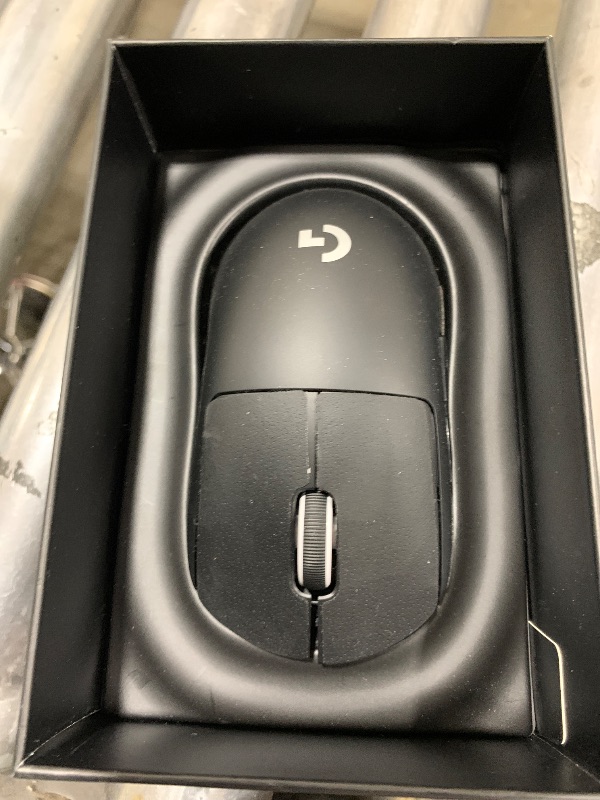 Photo 1 of Logitech G PRO X SUPERLIGHT Wireless Gaming Mouse, Ultra-Lightweight, HERO 25K Sensor, 25,600 DPI, 5 Programmable Buttons, Long Battery Life, Compatible with PC / Mac - Black