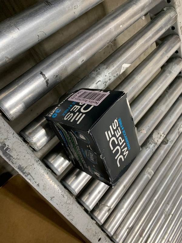 Photo 1 of DUDE Wipes - On-The-Go Flushable Wipes - 1 Pack, 30 Wipes - Unscented Extra-Large Individually Wrapped Adult Wet Wipes - Vitamin E & Aloe - Septic and Sewer Safe