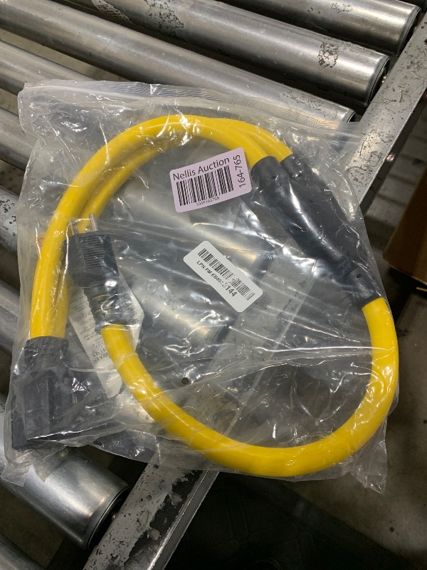 Photo 1 of Saysurey 3FT NEMA 6-20 Y Splitter, NEMA 6-20P Male Plug to 2X 6-20/6-15R Female Receptacle, 20 Amp 3 Prong Y Splitter Outlet Extension Cord for EV Dryer, Heavy Duty 10/3 AWG, 250V, 5000W