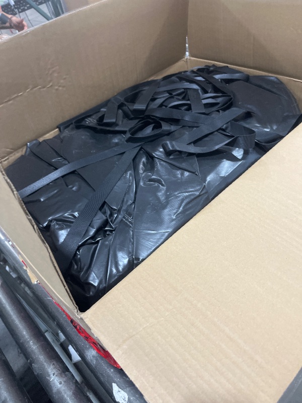 Photo 1 of SIHAIAN 12x24Ft Rectangular Pool Cover with Side Storage for Oval and Rectangular Above Ground Pool, One-Piece Solar Oval Pool Cover, Preventing Waterlogging, UV and Weather Resistant WP:10000kPa+