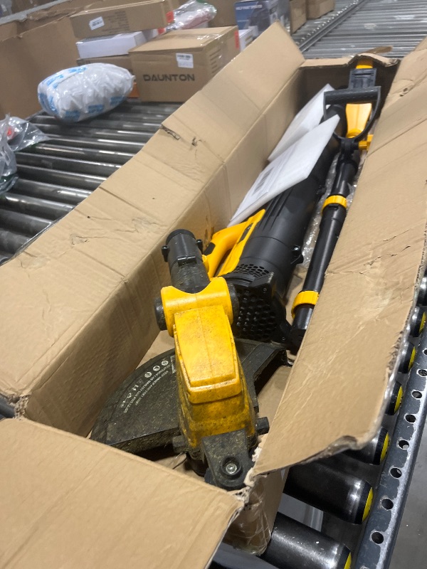 Photo 1 of Cordless  Trimmer and Leaf Blower Combo Kit Compatible with Dewalt 20V Max Battery(Battery Not Included), 12 Inch Electric Weed Eater/String Trimmer and Lightweight Leaf Blower Cordless