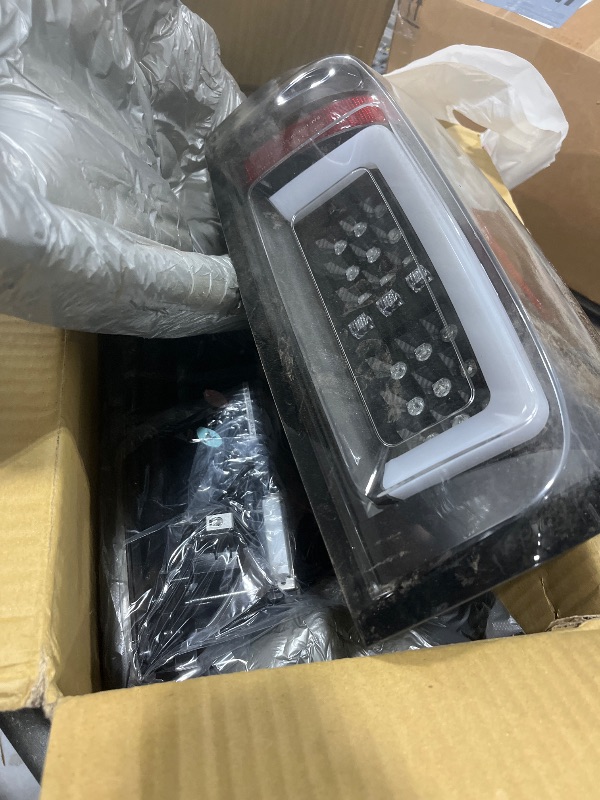 Photo 1 of Cenfeild LED Tail Lights + 3rd Third Brake Cargo Lamp Compatible with Dodge RAM 1500 2002-2006, for Dodge RAM 2500 3500 2003-2006, Rear High Mount Stop Light & Taillights Assembly, Smoked Lens