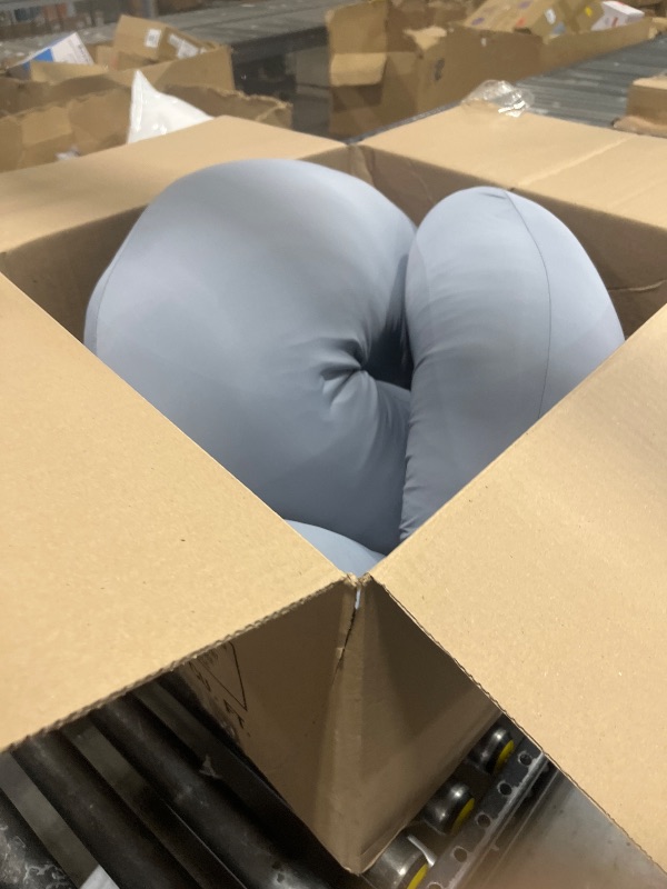 Photo 1 of MOON PARK Pregnancy Pillows for Sleeping - U Shaped Full Body Maternity Pillow with Removable Cover - Support for Back, Legs, Belly, HIPS - 57 Inch - Grey - Cooling Cover