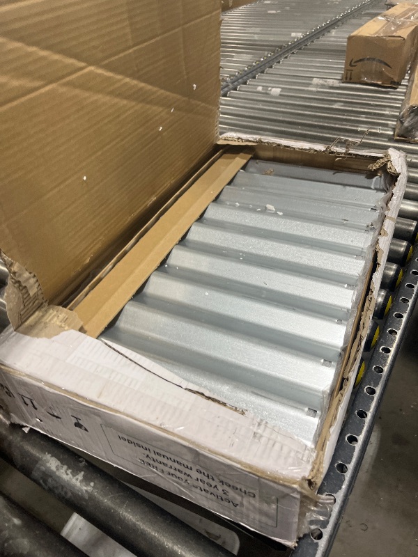 Photo 1 of Galvanized Raised Garden Beds Outdoor // 6×2×2 ft Planter Raised Beds for Gardening, Vegetables, Flowers // Large Metal Garden Box (Silver) // Patented Tool-Free Design
