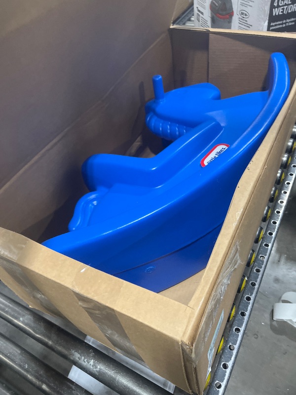 Photo 1 of Little Tikes Rocking Horse Blue, 33.00 L x 10.00 W x 17.50 H Inches