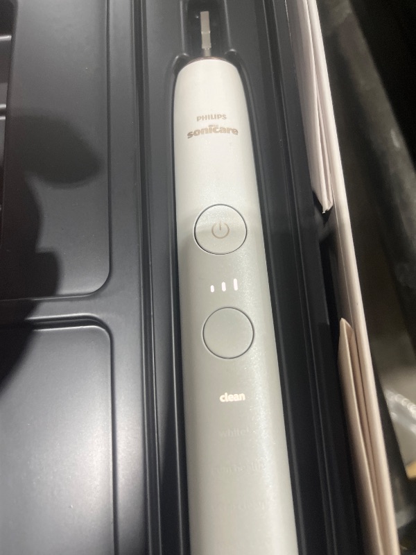 Photo 1 of Philips Sonicare DiamondClean Smart 9700 Electric Toothbrush, Sonic Toothbrush with App, Pressure Sensor, Brush Head Detection, 5 Brushing Modes and 3 Intensity Levels, Rosegold, HX9957/81