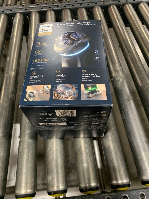 Photo 1 of Philips Norelco Shaver i9000 Prestige Ultra, Wet & Dry Electric Shaver, Ink Black, SenseIQ Pro Technology, Triple Lift & Cut System, 360 Rotating NanoTech Precision Blades, 5 Shaving Modes, XP9400/89