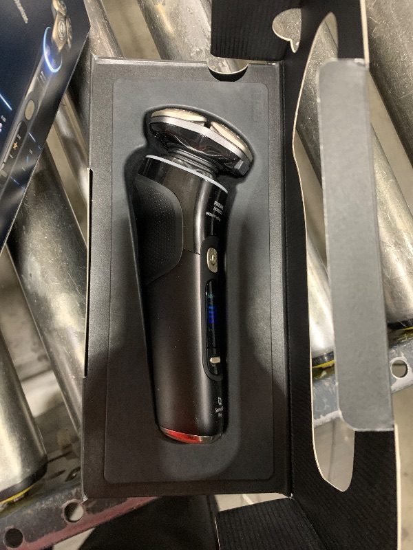 Photo 1 of Philips Norelco Shaver i9000 Prestige Ultra, Wet & Dry Electric Shaver, Ink Black, SenseIQ Pro Technology, Triple Lift & Cut System, 360 Rotating NanoTech Precision Blades, 5 Shaving Modes, XP9400/89