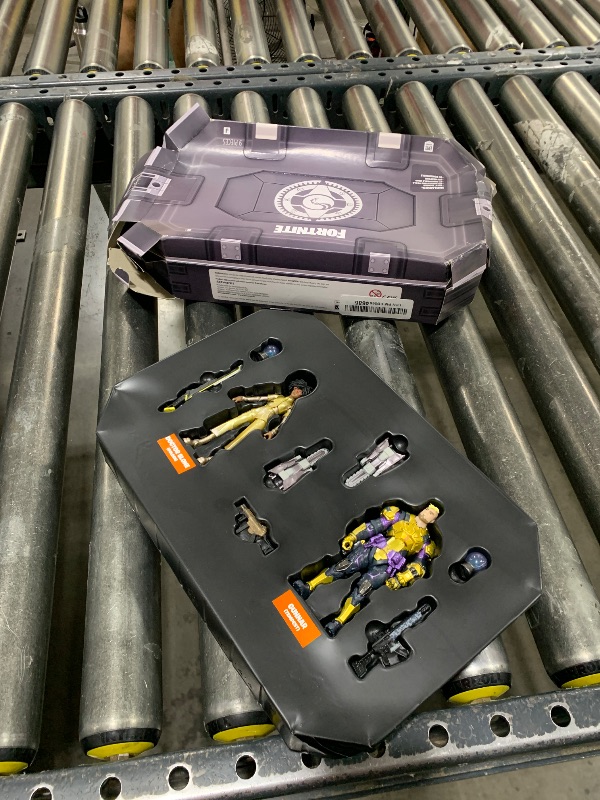 Photo 1 of Jazwares Fortnite Doctor Slone and Gunnar Battle Chest - Two 4-inch Figures with Accessories in Premium Packaging
