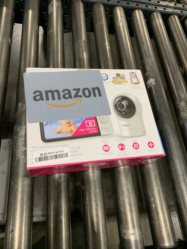 Photo 1 of VTech RM5764HD 1080p Smart WiFi Remote Access Baby Monitor, 360° Pan & Tilt, 5" 720p HD Display, HD Night Vision, Soothing Sounds, 2-Way Talk, Temperature Sensor, Motion Detection, iOS & Android