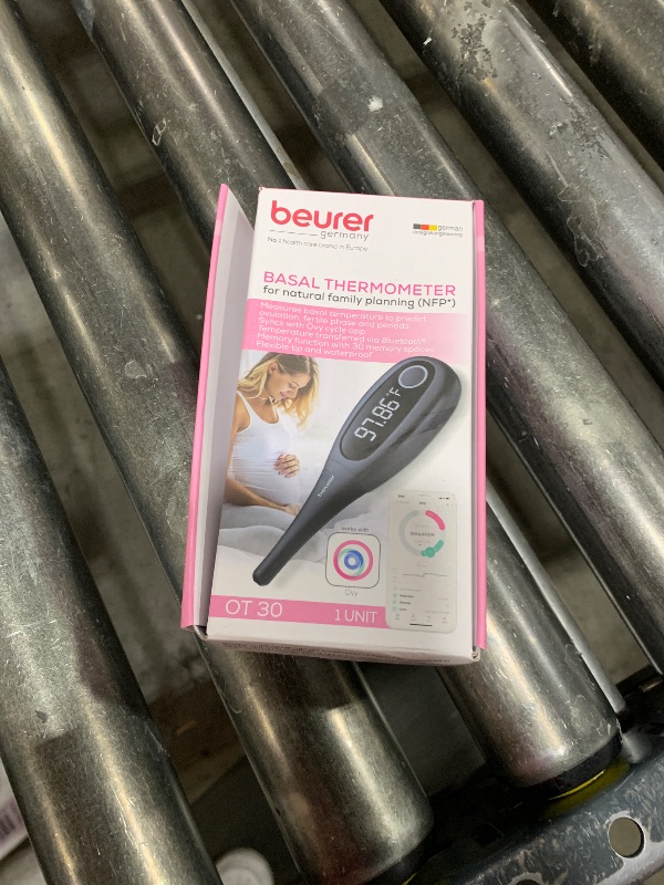 Photo 1 of Beurer Ovulation Tracking Basal Body Thermometer for Natural Family Planning, Basal Thermometer for Ovulation with App and Bluetooth, OT30