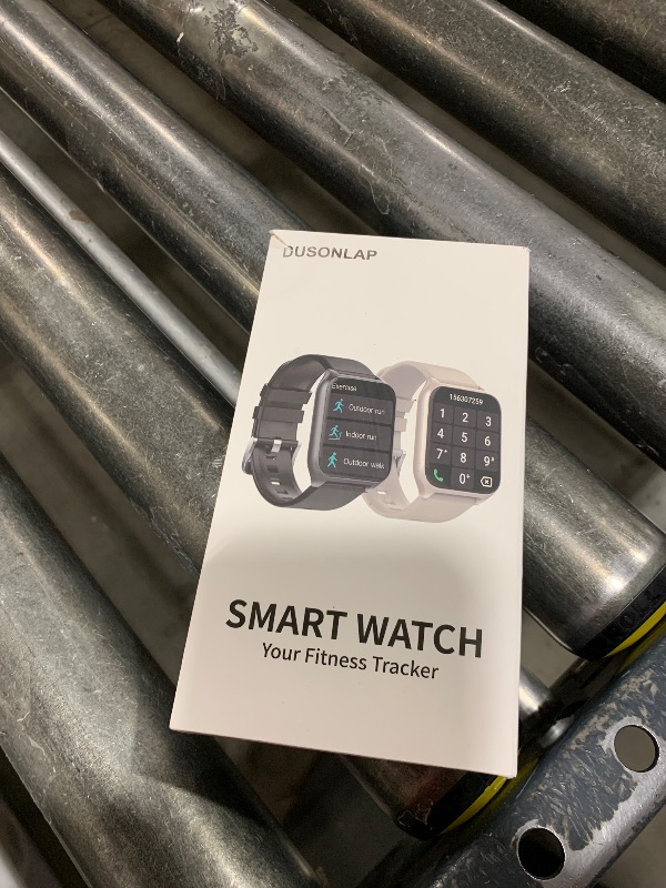 Photo 1 of Smart Watch for Men Women, 1.85" Smartwatch (Answer/Make Call), 2025 Fitness Activity Tracker, 110+ Sport Modes/Heart Rate/Sleep Monitor/Pedometer, IP68 Waterproof Fitness Watch for Android iOS, Black