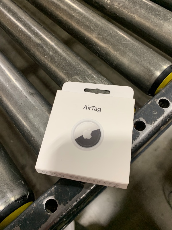 Photo 1 of Apple AirTag. Keep Track of and find Your Keys, Wallet, Luggage, Backpack, and More. Simple one-tap Set up with iPhone or iPad