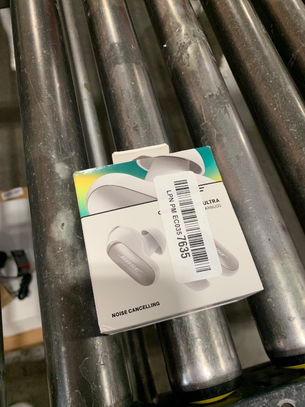 Photo 1 of Bose QuietComfort Ultra Bluetooth Earbuds, Wireless Earbuds with Spatial Audio and World-Class Active Noise Cancellation, Deep Bass, Up to 6 Hours of Playtime, White Smoke