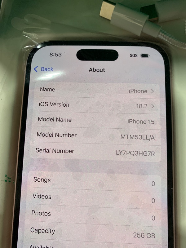Photo 1 of Apple iPhone 15, 256GB, Pink - Unlocked (Renewed Premium)