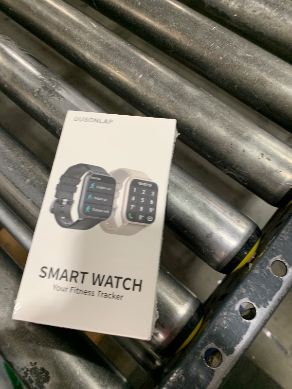 Photo 1 of Smart Watch for Men Women, 1.85" Smartwatch (Answer/Make Call), 2025 Fitness Activity Tracker, 110+ Sport Modes/Heart Rate/Sleep Monitor/Pedometer, IP68 Waterproof Fitness Watch for Android iOS, Black