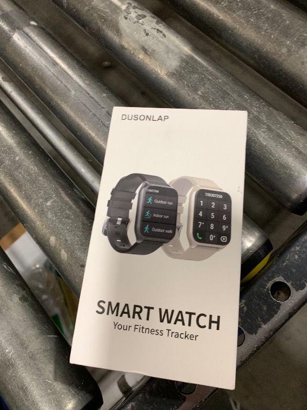 Photo 1 of Smart Watch for Men Women, 1.85" Smartwatch (Answer/Make Call), 2025 Fitness Activity Tracker, 110+ Sport Modes/Heart Rate/Sleep Monitor/Pedometer, IP68 Waterproof Fitness Watch for Android iOS, Black