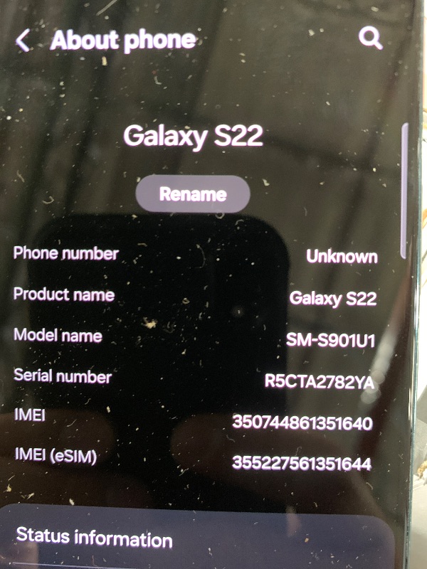 Photo 1 of Samsung Galaxy S22 256 GB Green