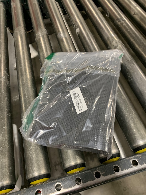 Photo 1 of 7 Mesh Count Black Plastic Canvas Sheet 10.5 x 13.5 Inch 1 Sheet