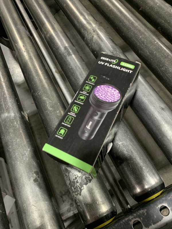 Photo 1 of ESCO LITE Escolite UV Flashlight Black Light, 51 LED 395 nM Ultraviolet Blacklight Detector for Dog Urine, Pet Stains and Bed Bug