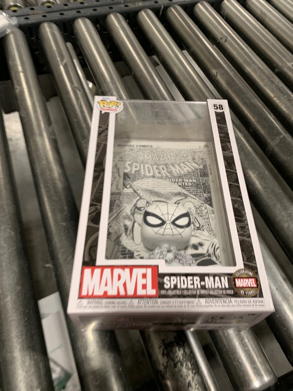 Photo 1 of Funko POP! Comic Cover: Marvel's 85th - Spider-Man - Spider-Man? - Marvel Comics - Collectable Vinyl Figure - Gift Idea - Official Merchandise - for Kids & Adults - Movies Fans