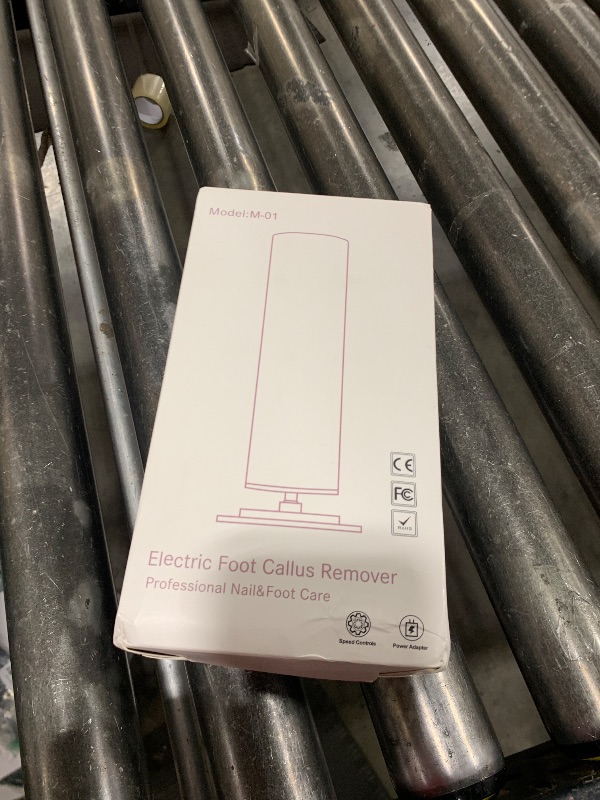 Photo 1 of New Version Electric Foot File - Electric Callus Remover for feet,Adjustable Speed Foot File with 60 Pcs Sandpaper Discs for Men & Women Dead Dry Calluses and Cracked Heels,Professional Pedicure Tool