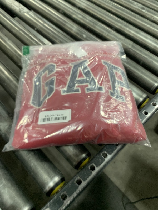 Photo 1 of GAP Mens Heritage Logo Pullover Hoodie Red Apple XS